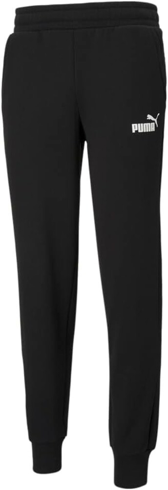 PUMA Mens Essentials Logo Sweatpants Casual - Black